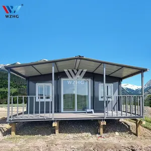 Solar Tiny House Prefab House Extension Luxury Modular Homes Expandable Container House