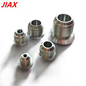 Wholesale Hardware pipe fittings flare plug aluminum Weld bung 3 4 6 8 10 12 16 20AN