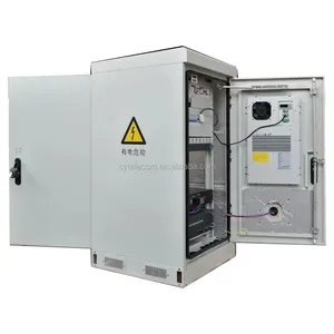 OLT telecom equipment electrical outdoor cabinet enclosure for battery UPS power distribution supply rectifier
