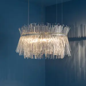 Wholesale Nordic Living Room Elegant Central Chandelier Led Vintage White Moroccan Rustico Pendant Light