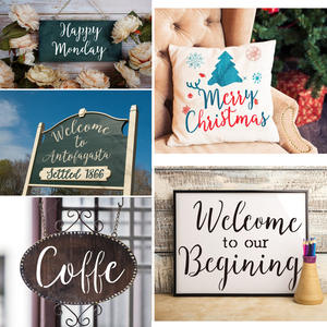 Pochoirs d'alphabet de calligraphie arabe Modèle de <span class=keywords><strong>dessin</strong></span> de peinture Pochoirs de lettres et de chiffres cursifs réutilisables - Product Image 2