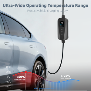 เครื่องชาร์จรถยนต์ไฟฟ้าแบบเร็ว GDON 40A 9.6kW Type 1 สำหรับใช้ในบ้าน แบบพกพา ใช้ไฟ AC - Product Image 2