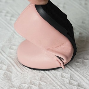 Chaussures plates pour enfants en cuir souple de haute qualité, faites à la main, 6 couleurs, pour les fêtes - Product Image 6