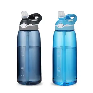 450/580/750/100ml 32oz Tritan BPA brocca d'acqua gratuita gallone di plastica borraccia d'acqua per Fitness palestra sport con tiraggio