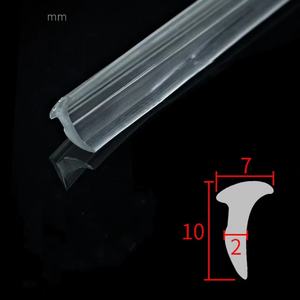 EPDM/PVC TPE TPV Alliage d'aluminium Fenêtre de porte Vitrage <span class=keywords><strong>Caoutchouc</strong></span> Bande de protection Bordure de verre Joint d'étanchéité en forme de coin Joint d'extrusion - Product Image 2