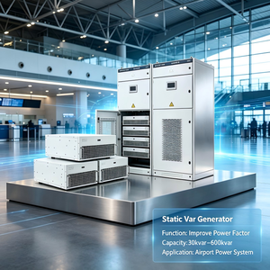Compensador de Energía Reactiva Dinámico SVG de Tipo Gabinete, Generador de 400V~690V, para la Industria Metalúrgica, Optimización del Factor de Potencia - Product Image 4