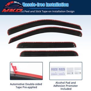 Pare-pluie en acrylique style slim 4 pièces pour Jeep Grand Cherokee 05-10 - Product Image 5