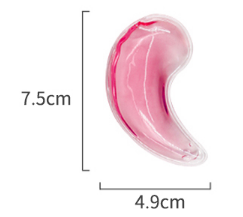 Xu hướng <span class=keywords><strong>2025</strong></span> mới đến tái sử dụng PVC Gel mặt nạ mắt bền thời trang da thân thiện lạnh gói nóng nếp nhăn giảm mắt đen - Product Image 4