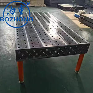 中国製高品質D16/D28シリーズ鋼鋳鉄製2D/3D溶接テーブル（溶接テーブルクランプと溶接治具付き） - Product Image 2