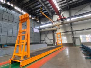 Carro de Transferencia para Línea de Galvanizado en Caliente Controlado por PLC+Pantalla Táctil WEDONE, Carro Guiado por Rieles de Alta Resistencia, 1 Año de Garantía para Zinc - Product Image 6