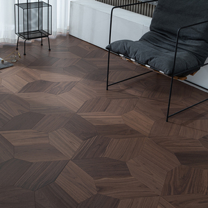 Parquet en bois d'ingénierie T&G en chêne blanc multicouche de 14 mm, qualité ABC, avec bordure durable et personnalisable, finition laquée UV 9 couches, pour villa - Product Image 2