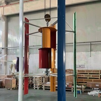Énergie éolienne 220v 380v 10kw 20kw 30kw 50kw Turbine éolienne verticale pour utilisation agricole