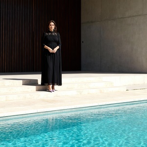 Premium Embroidery Polyester Modest <b>Abaya</b> for Muslim Women Custom Luxury Party Dress - Product Image 2