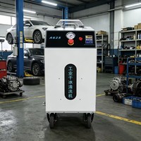 Machine de nettoyage compacte à glace sèche pour le nettoyage des compresseurs et des condenseurs de climatisation automobile