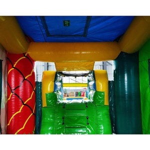 Nouveau château gonflable écologique à thème de dessin animé avec toboggan, parc d'attractions gonflable, toboggan sec pour enfants, modèle <span class=keywords><strong>2023</strong></span>, fête en plein air - Product Image 5