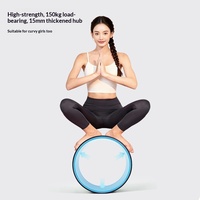 Anillo de Pilates de TPE, Ruedas de Yoga, Estirador de Espalda, Abre Hombros, Rodillo de Pilates para Ejercicio Físico y Entrenamiento de Columna Vertebral en Gimnasio