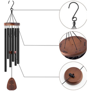 USA 37 Inch Garden Wind Chimes Outdoor Large Deep Tone <b>Memorial</b> Wind Chimes Wedding <b>Gifts</b> for Guests Wind Chimes Bell - Product Image 5