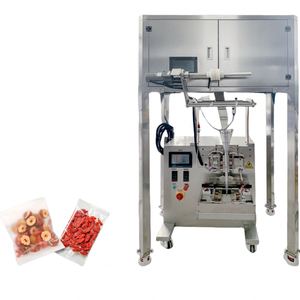 Machine d'emballage automatique verticale pour l'intermélange de poisson séché, de friandises pour chats, de sel, de sucre, de pistaches, de noix de cajou et de baies de goji - Product Image 3
