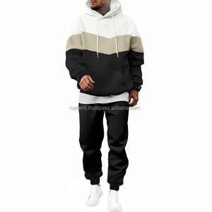 Conjunto Deportivo de Dos Piezas con Sudadera con Capucha, Tela Suave, para Gimnasio, Fitness, Yoga y Uso Diario Informal - Product Image 1