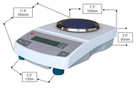 Balance de laboratoire de haute précision 6000g x 0,1g, balance numérique