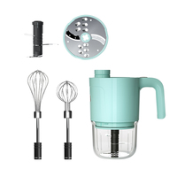 Robot Culinaire Multifonctionnel Portatif de Haute Qualité 5 en 1, Hachoir et Trancheuse à Légumes Sans Fil Portable USB