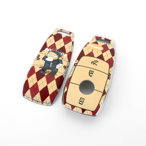 Logo personnalisé Top classement Soft TPU Cute Cartoon Car Key Covers Case Fob Shell Casing De nombreux modèles disponibles - Product Image 2