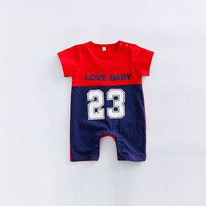 Ropa para Bebés al por Mayor de Fábrica: Bodys y Peleles para Niños con Diseño 'Love Baby Boy' en Español - Product Image 3