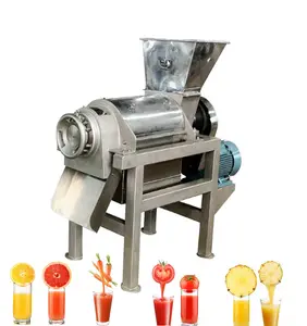 Machine industrielle pour la fabrication de jus de fraise, extracteur, pour des fruits entier, ml