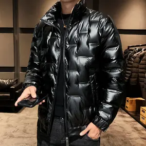 Wholesale Winter Outdoor Fashion Designer Man Coats Duck Feather Custom Jackets Down Bubble Plus Size Men's Down Puffer Jacket