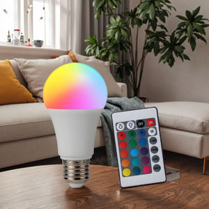 <span class=keywords><strong>Bombilla</strong></span> Inteligente RGB con Control por Aplicación, <span class=keywords><strong>Bombilla</strong></span> <span class=keywords><strong>LED</strong></span> Inteligente para el Hogar con <span class=keywords><strong>Wifi</strong></span>, Control Remoto, Música y Cambio de Color - Product Image 3