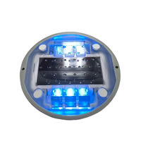 CadSolar CS-SR-815 Lampu Jalan Tenaga Surya Berkedip Ter Sinkronisasi GPS 6 LED IP68 untuk Penerangan Terowongan dan Jembatan