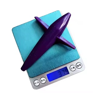 Personalizable 7 "<span class=keywords><strong>Blue</strong></span> <span class=keywords><strong>Fin</strong></span> <span class=keywords><strong>Tuna</strong></span> Bird Teaser señuelo Durable 40g PVC plástico agua salada Fly Gear para Marlin River Ocean Boat para hielo - Product Image 6