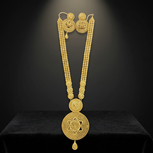 Joyería Larga de Moda en Micro Oro de 14K, 18K y 24K al por Mayor, Diseño Tradicional, Collares Largos de Latón con Micro Oro. - Product Image 4