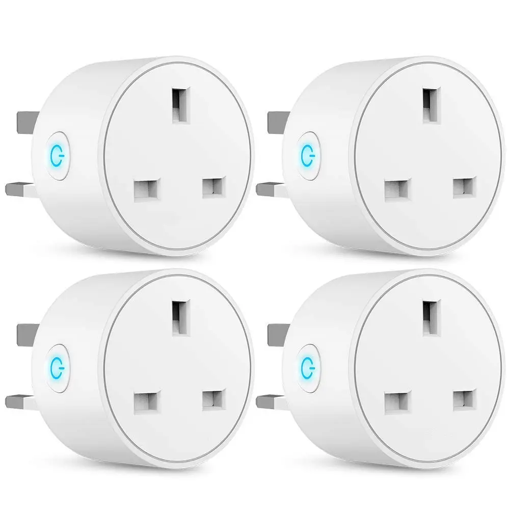 Smart Plug Wifi 13/16A UK WiFi Socket with Tuya Smart Life APP Alexa Google Assistant Voice Control Timer Plug