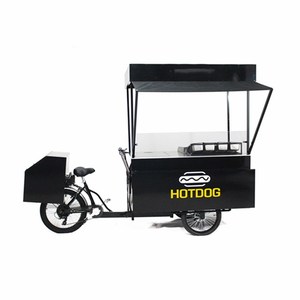 Triciclo móvil eléctrico, carrito de exhibición de comida, bicicleta de café, Mini camión de comida caliente para la venta, OEM - Product Image 6