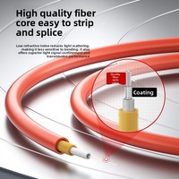 Cable de Fibra Óptica Gigabit Multimodo OM2 de Doble Núcleo LC-LC, 50/125 m, Conectividad para Centros de Datos, China