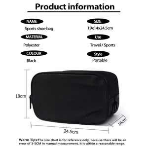 Biểu Tượng Tùy Chỉnh Dây Kéo Vải Giày Túi Người Đàn Ông Của Thăng Hoa Giày Túi Lưu Trữ Bụi Khởi Động Gói Phòng Tập Thể Dục Ngoài Trời Du Lịch Thể Thao Giày Túi - Product Image 6