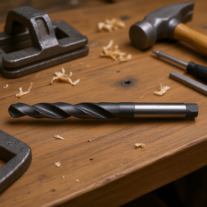 ดอกสว่านเจาะเหล็ก HSS แบบปลายตัดเกลียวพร้อมก้าน Morse Taper Shank สำหรับเจาะโลหะ ไม้ และพลาสติก - Product Image 3