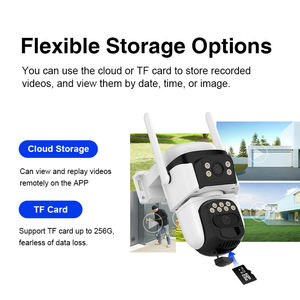 Thương Hiệu Mới 6MP 2.4G 5G Dual-Band <span class=keywords><strong>Wifi</strong></span> Ngoài Trời An Ninh Máy Ảnh Màu Tầm Nhìn Ban Đêm Con Người Phát Hiện Năng Lượng Mặt Trời Powered Hai-Cách Đám Mây - Product Image 5