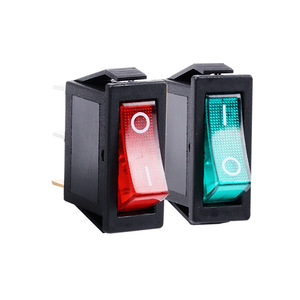 Interrupteur à bascule KCD3 3 broches SPST 10A 250V avec voyant lumineux pour appareils électroménagers - Product Image 3