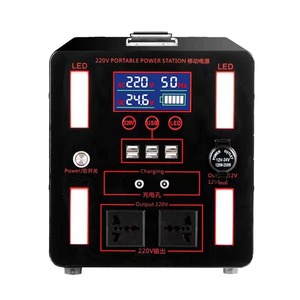 แหล่งจ่ายไฟฟ้าภายนอกอาคารความจุขนาดใหญ่1000วัตต์แบตเตอรี่เก็บ<span class=keywords><strong>พลังงาน</strong></span>สำรองฉุกเฉินใช้งานได้หลายหน้าที่220โวลต์คลื่นไซน์บริสุทธิ์ - Product Image 5