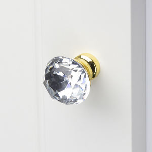 مقابض الأبواب ، مقابض نايتستاندس ، تسريحة ذهبية صغيرة للخزانة ، خزانة الملابس ، خزانة الملابس - Product Image 5