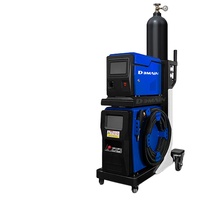 Machine de soudage laser portable 4 en 1 1500W, refroidissement par air, pour acier, aluminium, métal, fibre optique