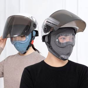 Masque facial chaud d'hiver anti-poussière pour le cyclisme, le vélo, le ski, pour hommes et femmes, activités de plein air par temps froid, coupe-vent - Product Image 5