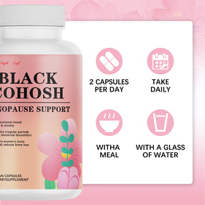 <span class=keywords><strong>Capsule</strong></span> di Black Cohosh - Integratore Naturale a Base di Erbe, Estratto di Black Cohosh ad Alta Concentrazione e Flavonoidi, Supporto per l'Equilibrio Ormonale e il Relax - Product Image 5