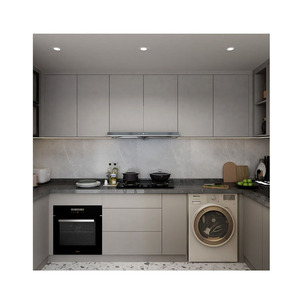 Modular Solid Wood Classic Kitchen Cabinet Design Modern Kitchen Cabinet Set