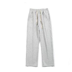 Pantalons de survêtement de sport de nouvelle génération, de bonne qualité, taille mi-haute, coupe ample, molleton, jambe large, décontractés - Product Image 6