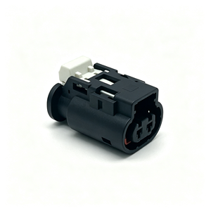 Connecteur de câblage automobile 2 broches, matériau de contact en cuivre, boîtier de faisceau de câblage électrique, modèle 10010337 - Product Image 1