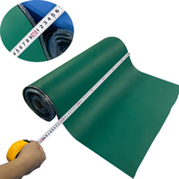 Tapis esd vert à Dissipation statique à 2 couches pour ligne de production électronique, réparation de téléphones portables, tapis esd