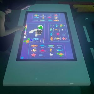 Table de projection interactive tactile pour enfants, jeux DLP pour aires de jeux intérieures et écoles, 10 jeux de peinture pour enfants - Product Image 5